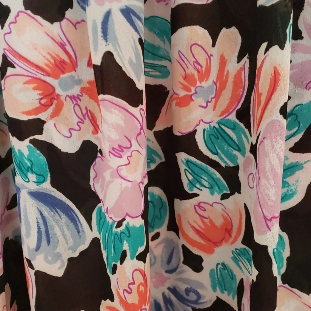 Vintage Judy Bond floral skirt - Picture 2 of 5